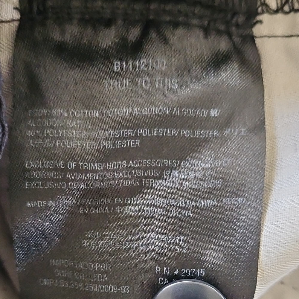 Volcom Black Mid-Rise Wide Leg Capris (True To This) - Picture 6 of 9